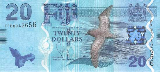 Fiji 20 dollar 2012 p.117